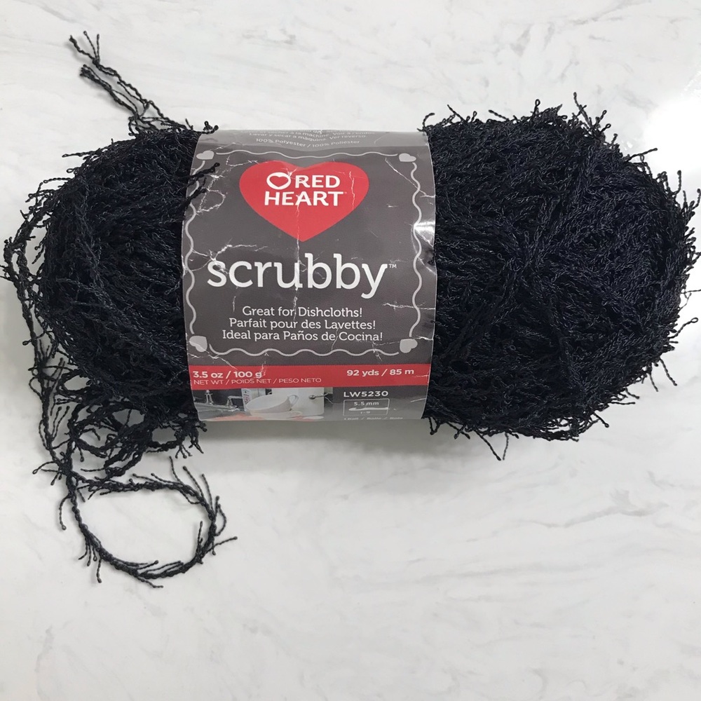 Black Scrubby 🧶
